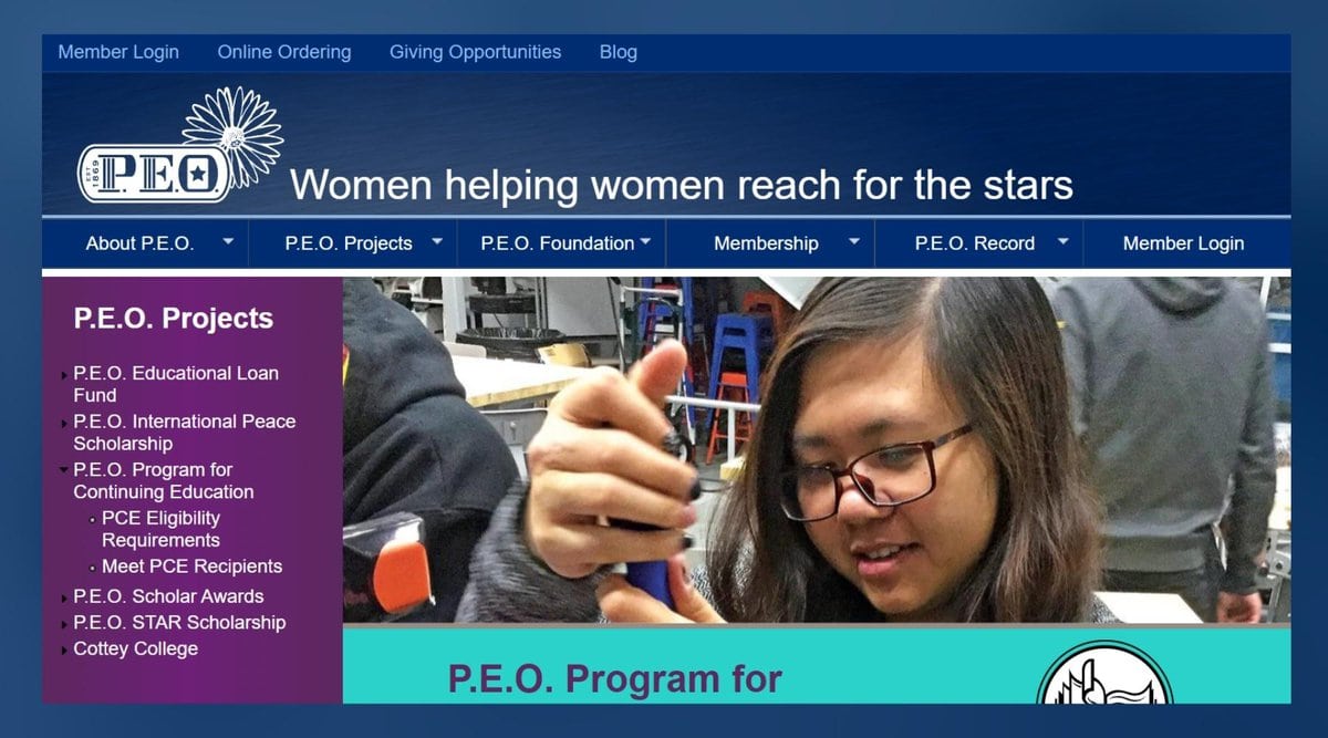 P.E.O. Program for Continuing Education (PCE)