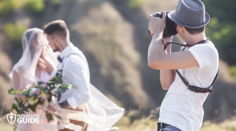 Event Photographer in a wedding