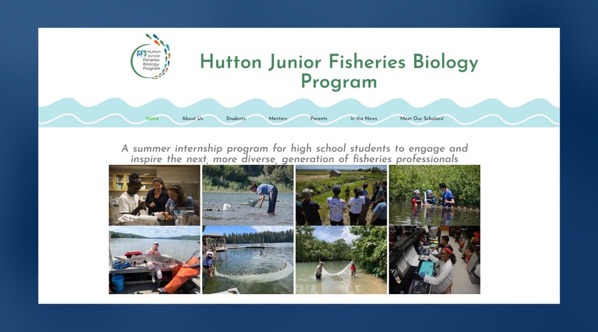 Hutton Junior Fisheries Biology Program